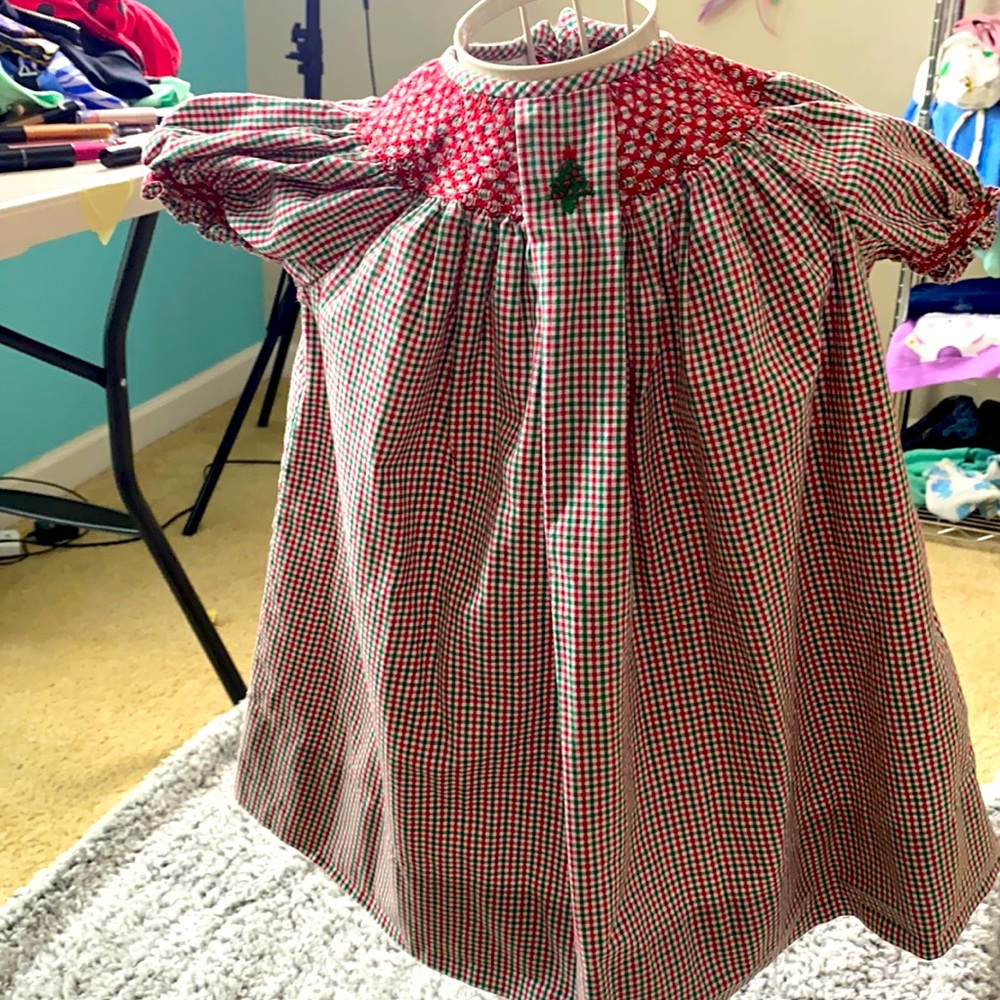 A beautiful Christmas dress